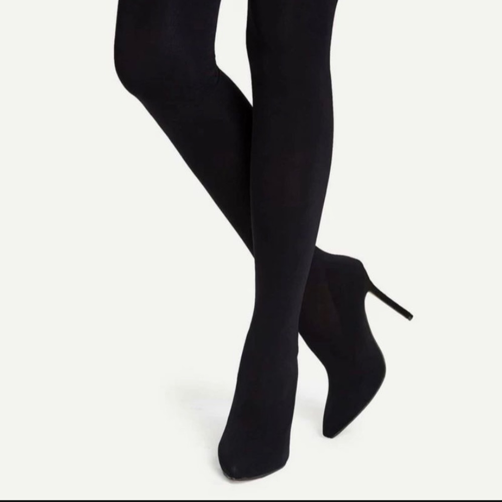Thigh High Stiletto Sock Boots